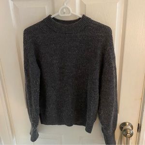 Baby alpaca crew neck sweater